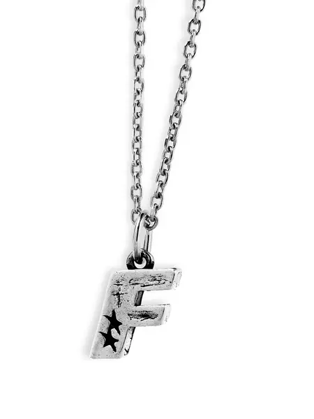 TwoJeys Letter F Necklace