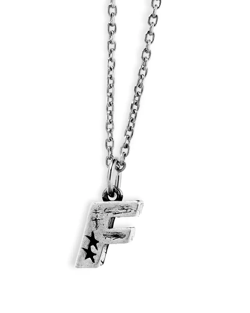 TwoJeys Letter F Necklace