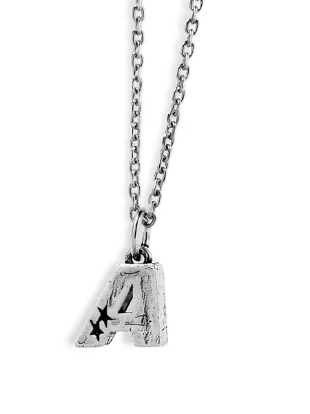 TwoJeys Letter A Necklace