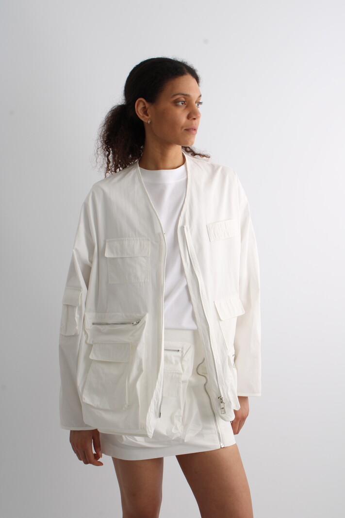 Isabelle Blanche Cargo Jacket