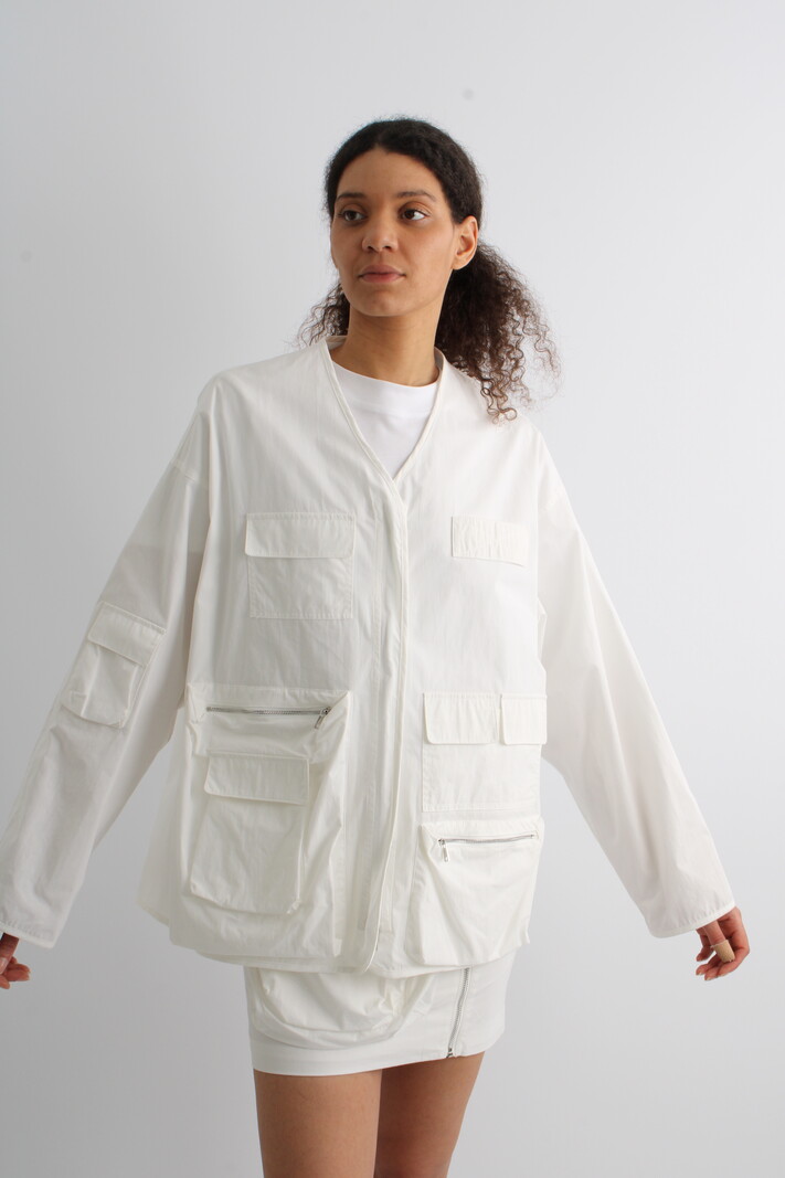 Isabelle Blanche Cargo Jacket