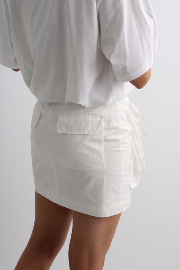 Isabelle Blanche Cargo Skirt