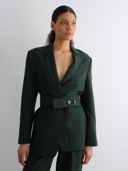 Shona Joy Irena Forest Oversized Blazer