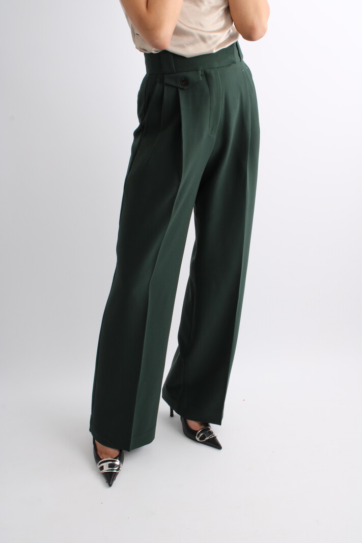 Shona Joy Irena Forest High Waisted Trousers