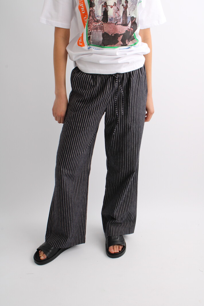 Arnie Says Sabine Linen Striped Trousers