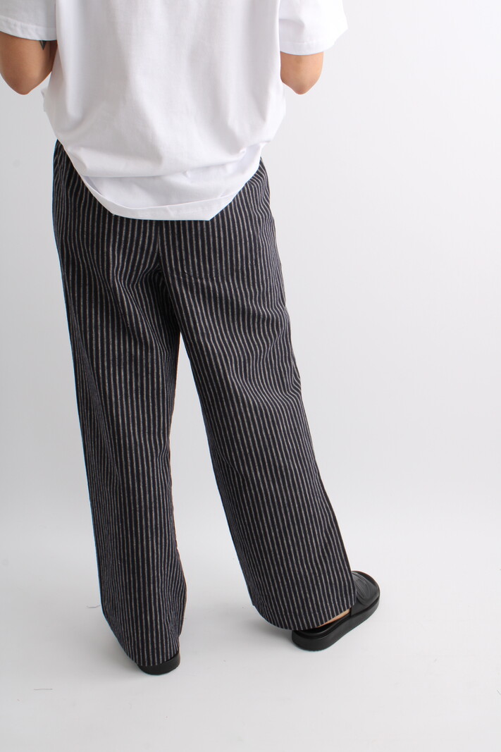 Arnie Says Sabine Linen Striped Trousers