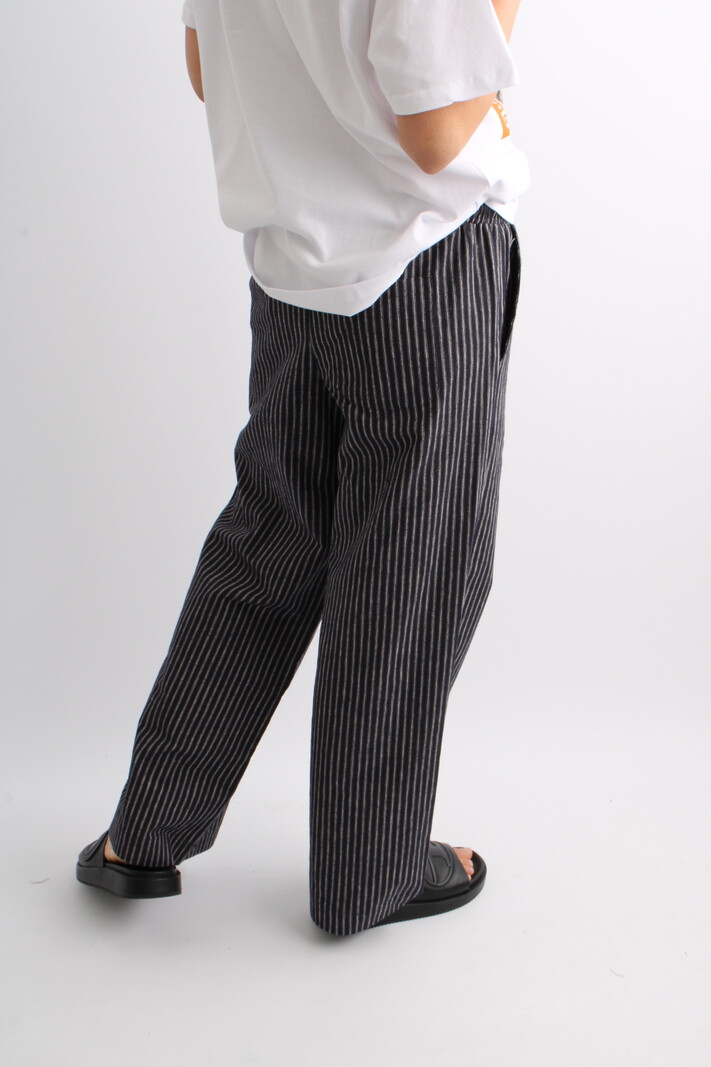 Arnie Says Sabine Linen Striped Trousers