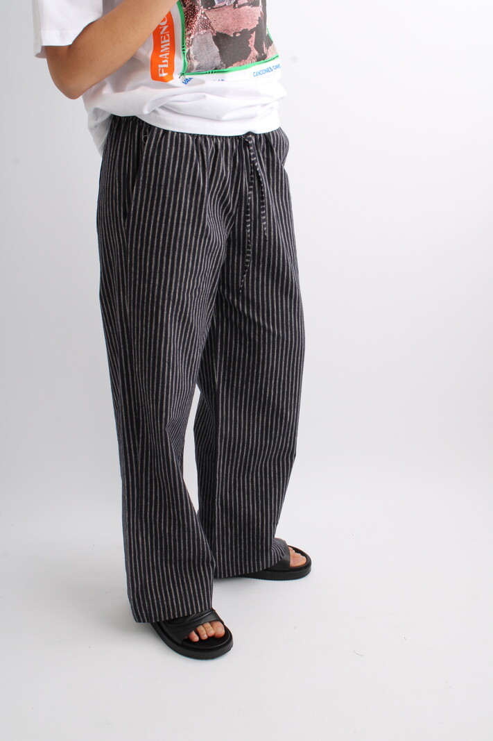 Arnie Says Sabine Linen Striped Trousers