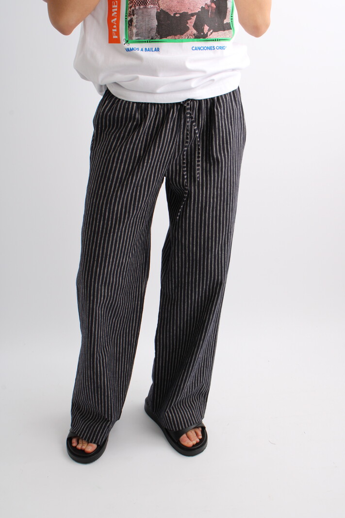 Arnie Says Sabine Linen Striped Trousers