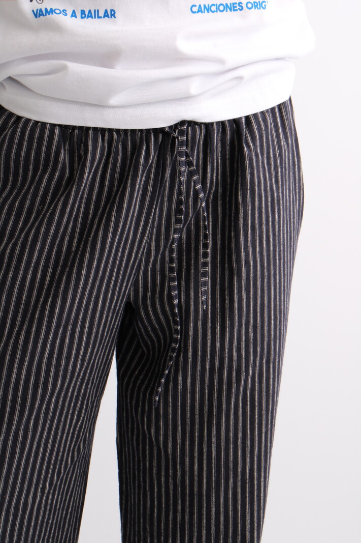 Arnie Says Sabine Linen Striped Trousers