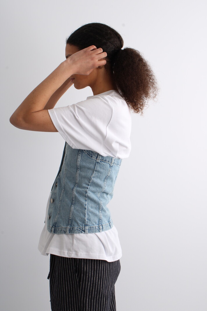 Alohas Troyes Denim Top