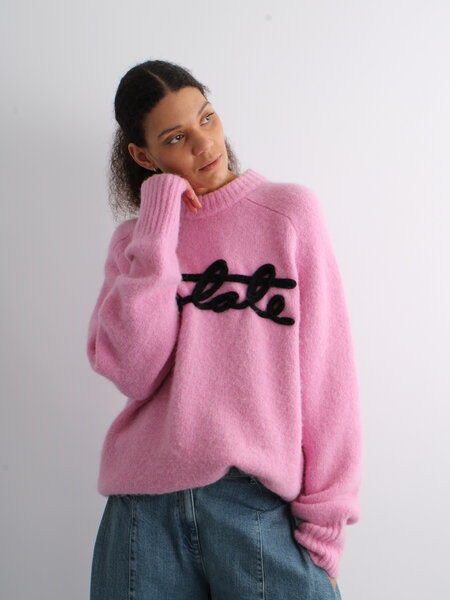 Rotate Oversized Logo Jumper