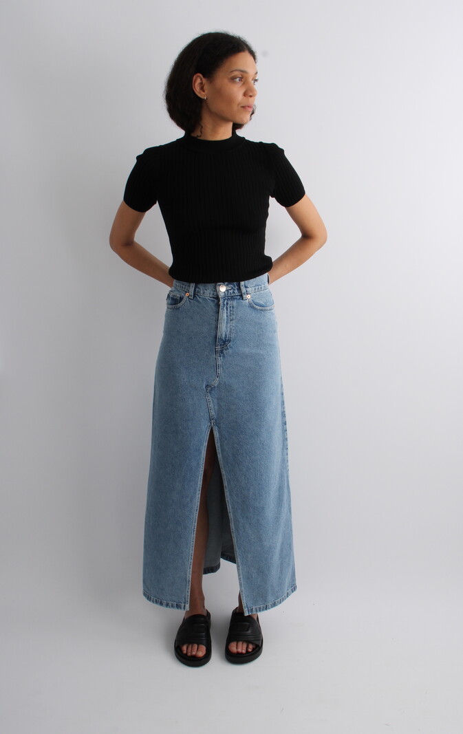 Alohas Mariana Denim Skirt