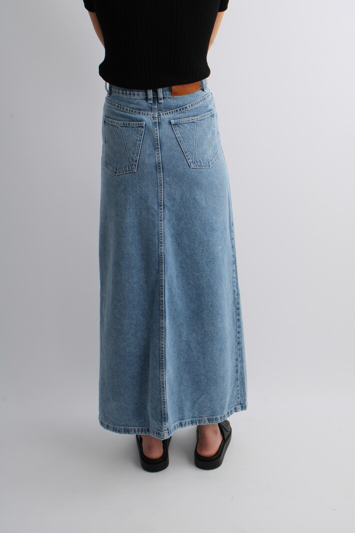 Alohas Mariana Denim Skirt