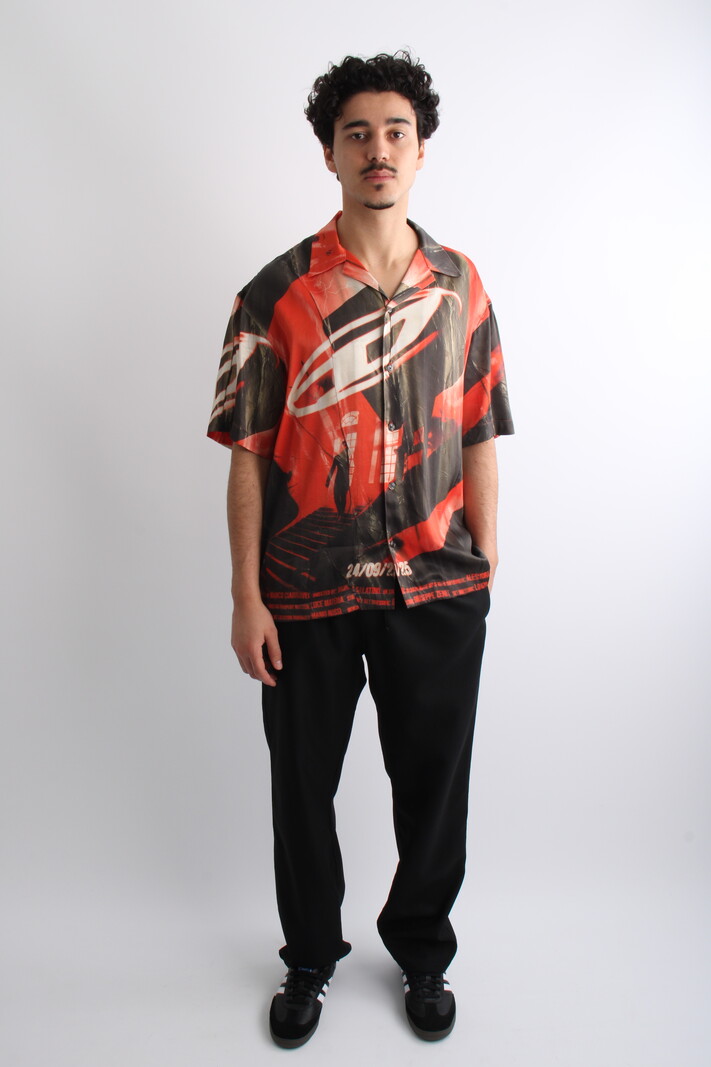 DIESEL RUNWAY S-HOCKNEY-POSTER Shirt