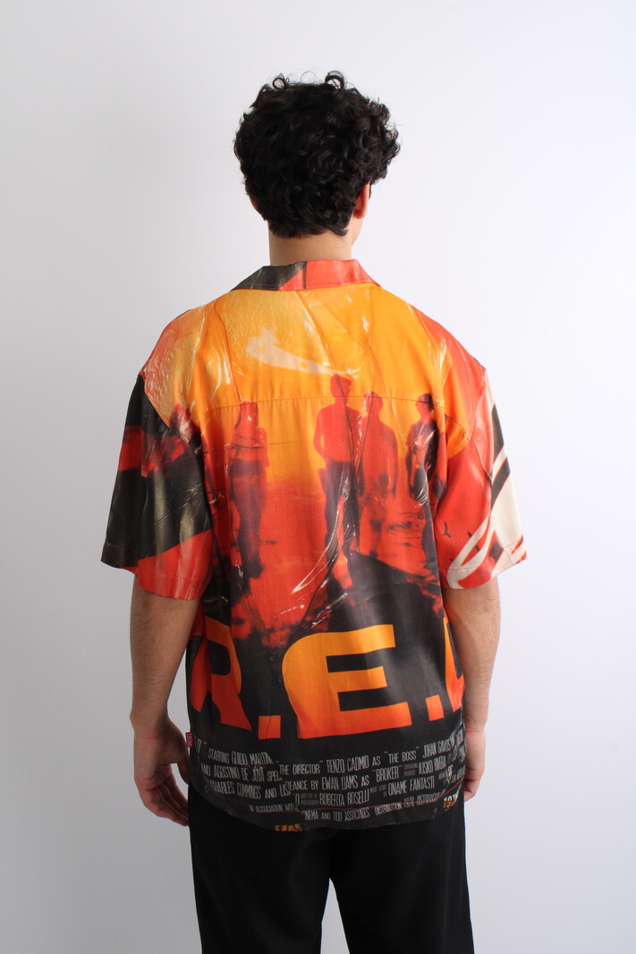 DIESEL RUNWAY S-HOCKNEY-POSTER Shirt