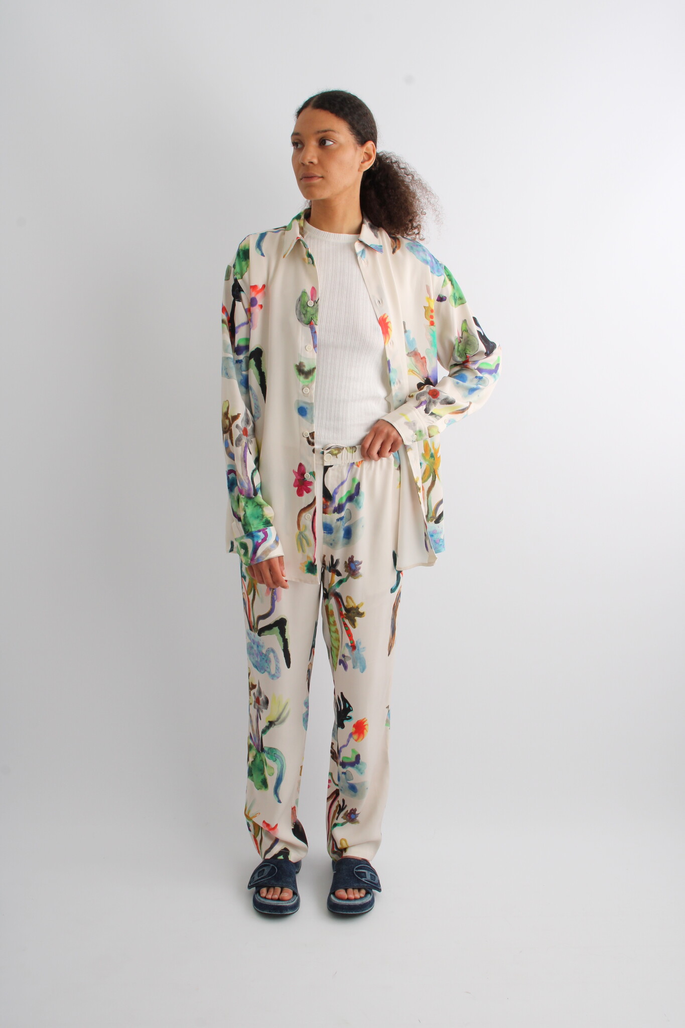 Soulland Fadi Print Trousers