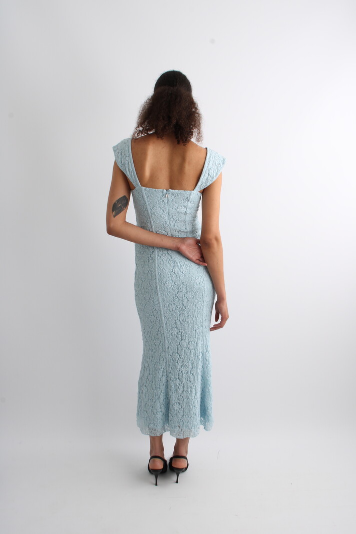 Rotate Lace Strap Dress
