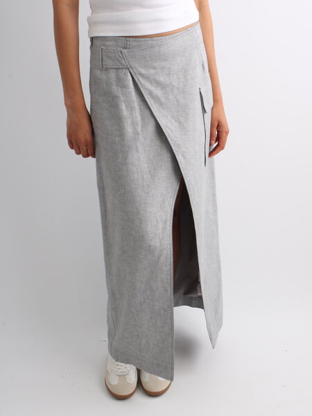 Remain Maxi Wrap Skirt