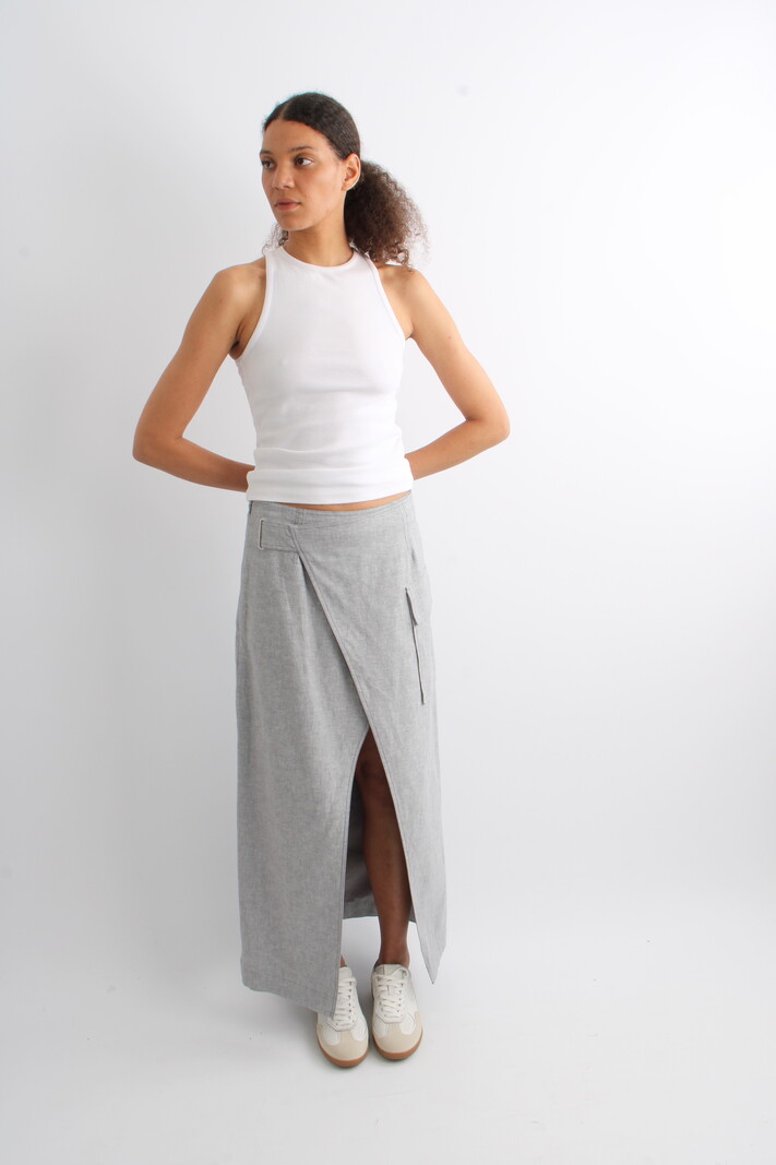 Remain Maxi Wrap Skirt