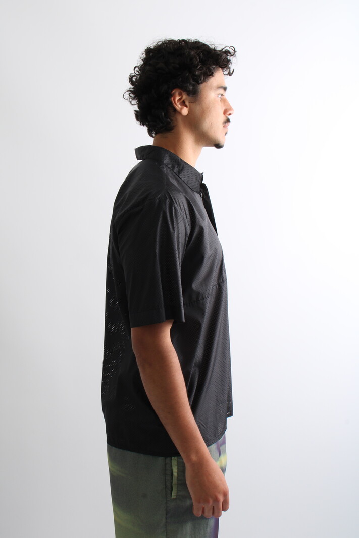 Soulland Devon perforated Shirt