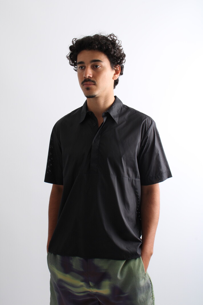 Soulland Devon perforated Shirt