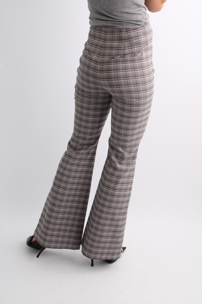 Rotate Stretchy Flared Trousers