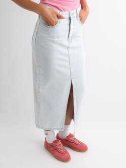 DAY Niki Soft Bleached Denim Skirt