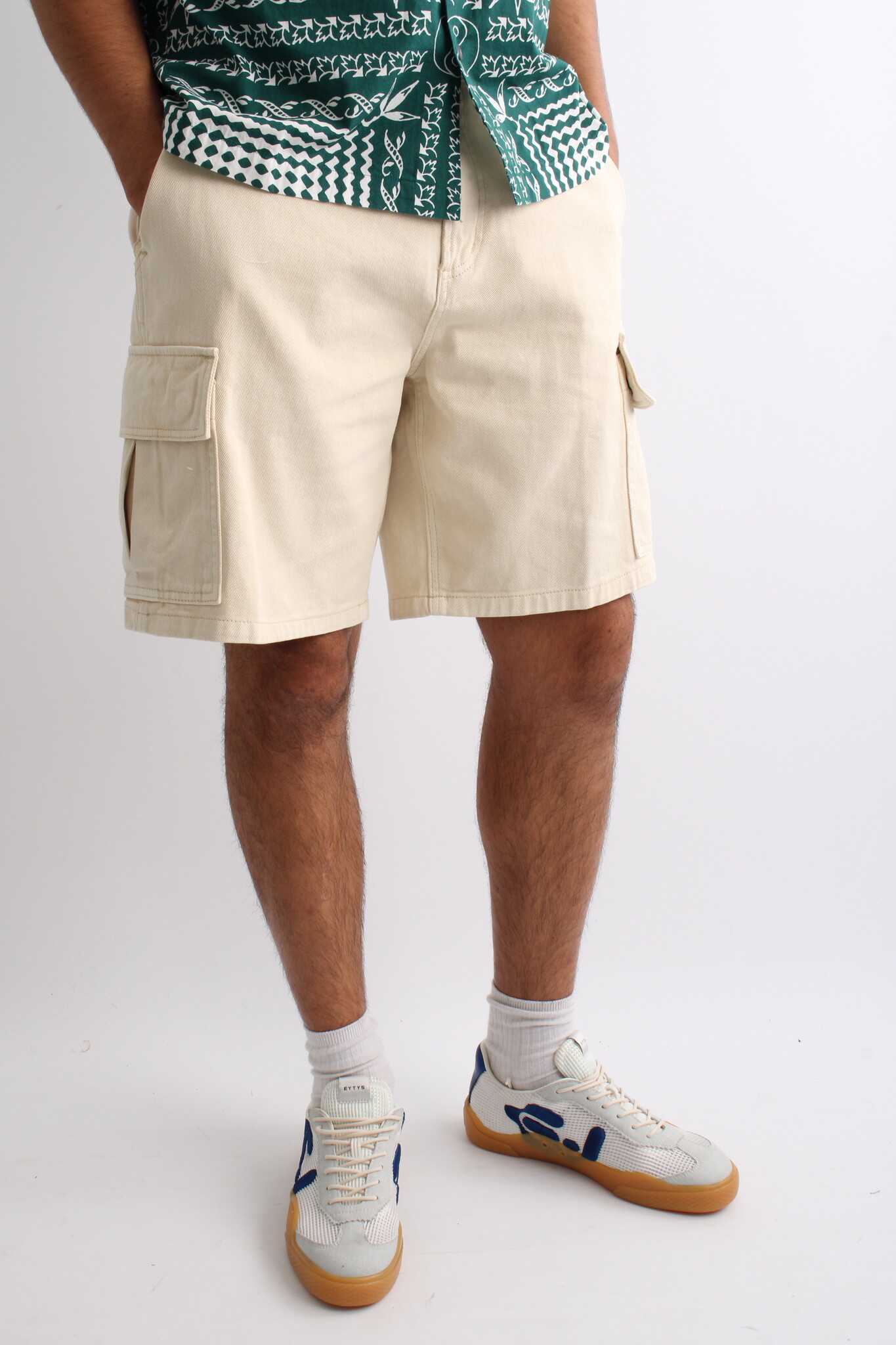 Obey Bigwig Denim Cargo Shorts