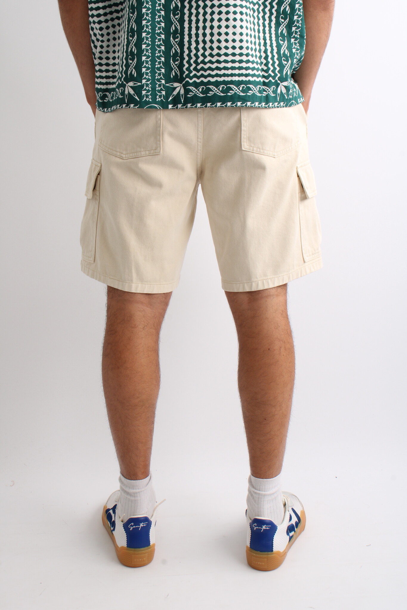 Obey Bigwig Denim Cargo Shorts