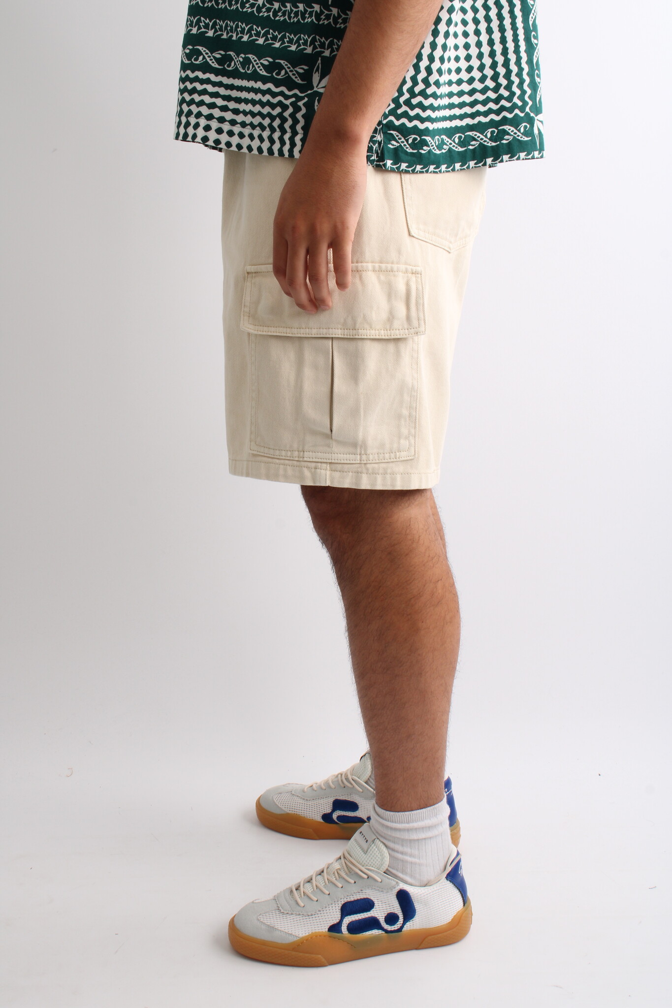 Obey Bigwig Denim Cargo Shorts