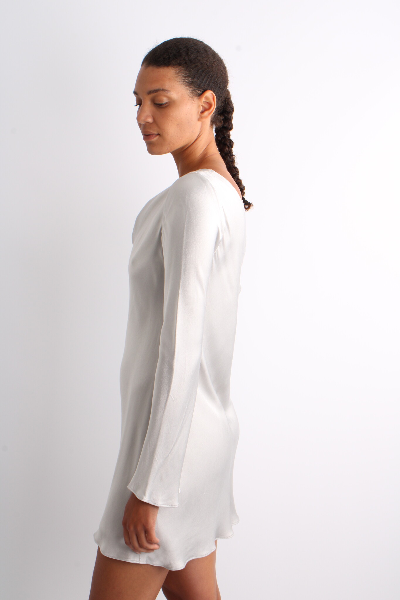 Shona Joy Sofia Asymmetrical Mini Dress