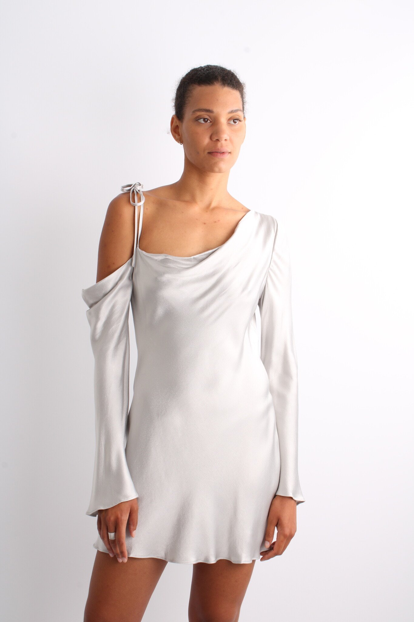 Shona Joy Sofia Asymmetrical Mini Dress