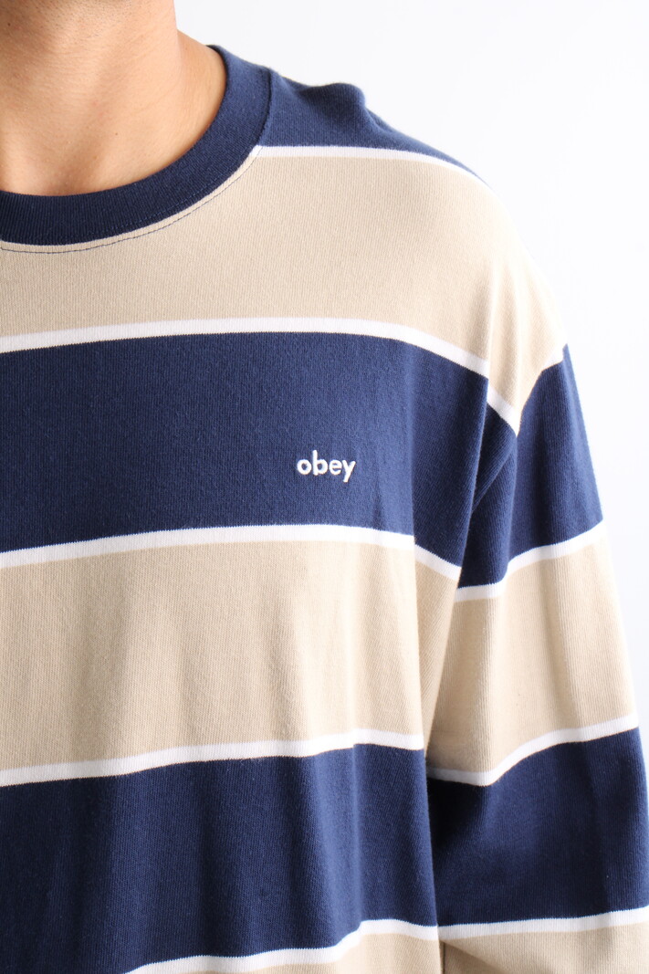 Obey Bryon Stripe Longsleeve