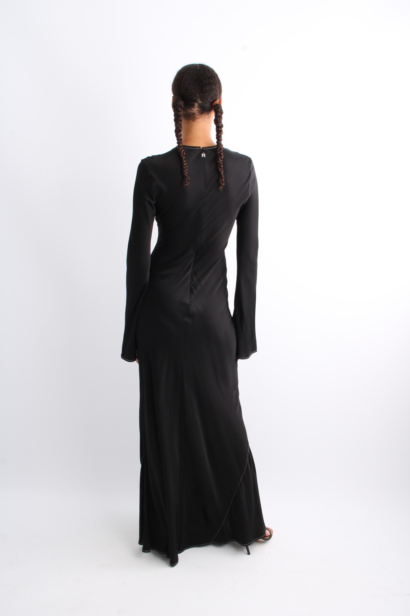 Rotate Satin Maxi Dress