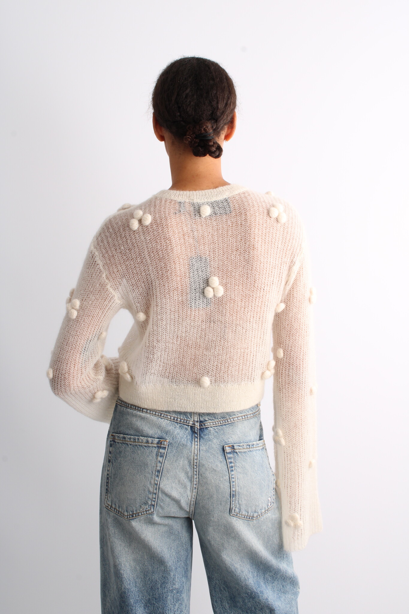 Rotate Light Knit LS Sweater