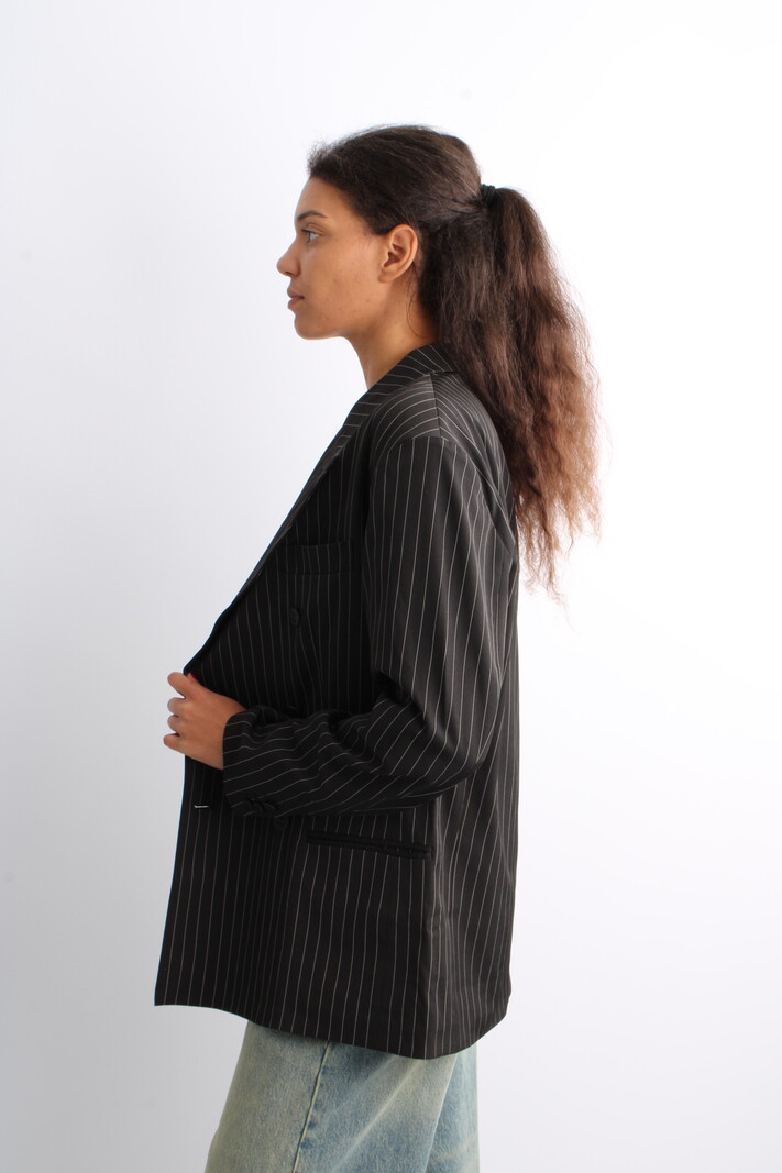 House of Sunny Pinstripe Blazer