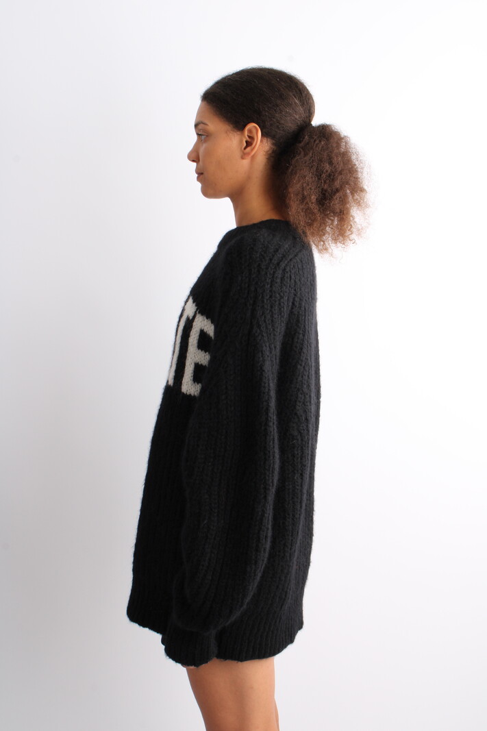 Rotate Knitted Logo Sweater