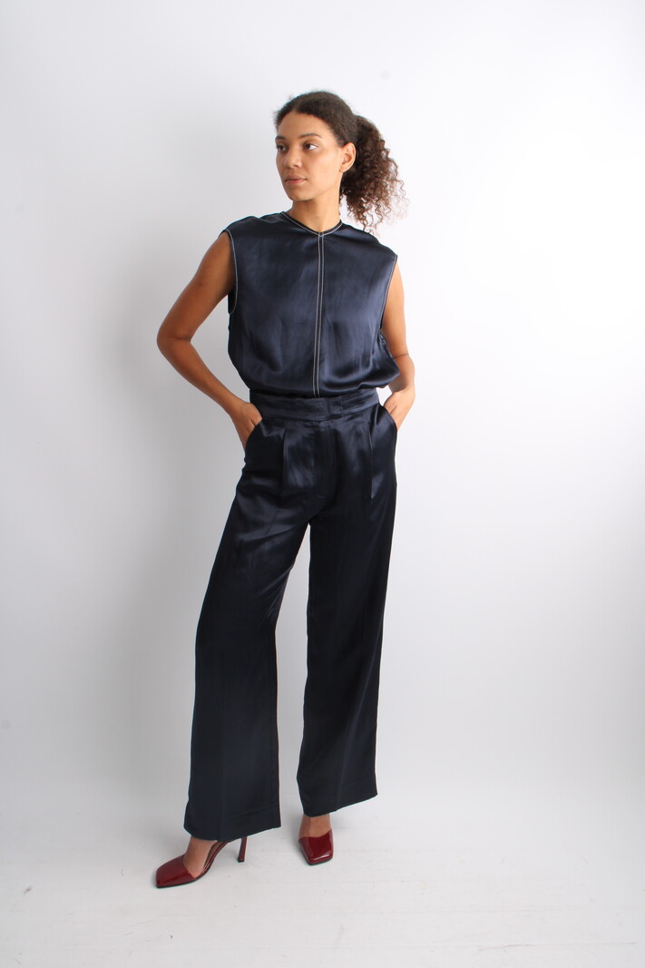 DAY Phoebe High Shine blend Trousers