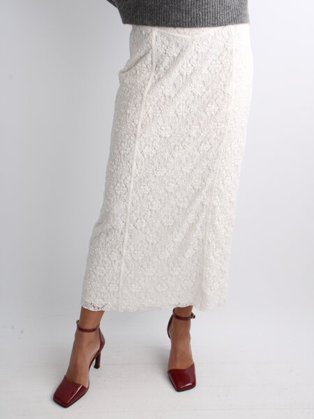 Rotate Lace Maxi Skirt