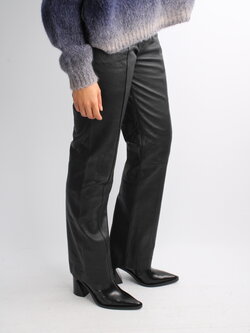 Remain Straight Leather Pants