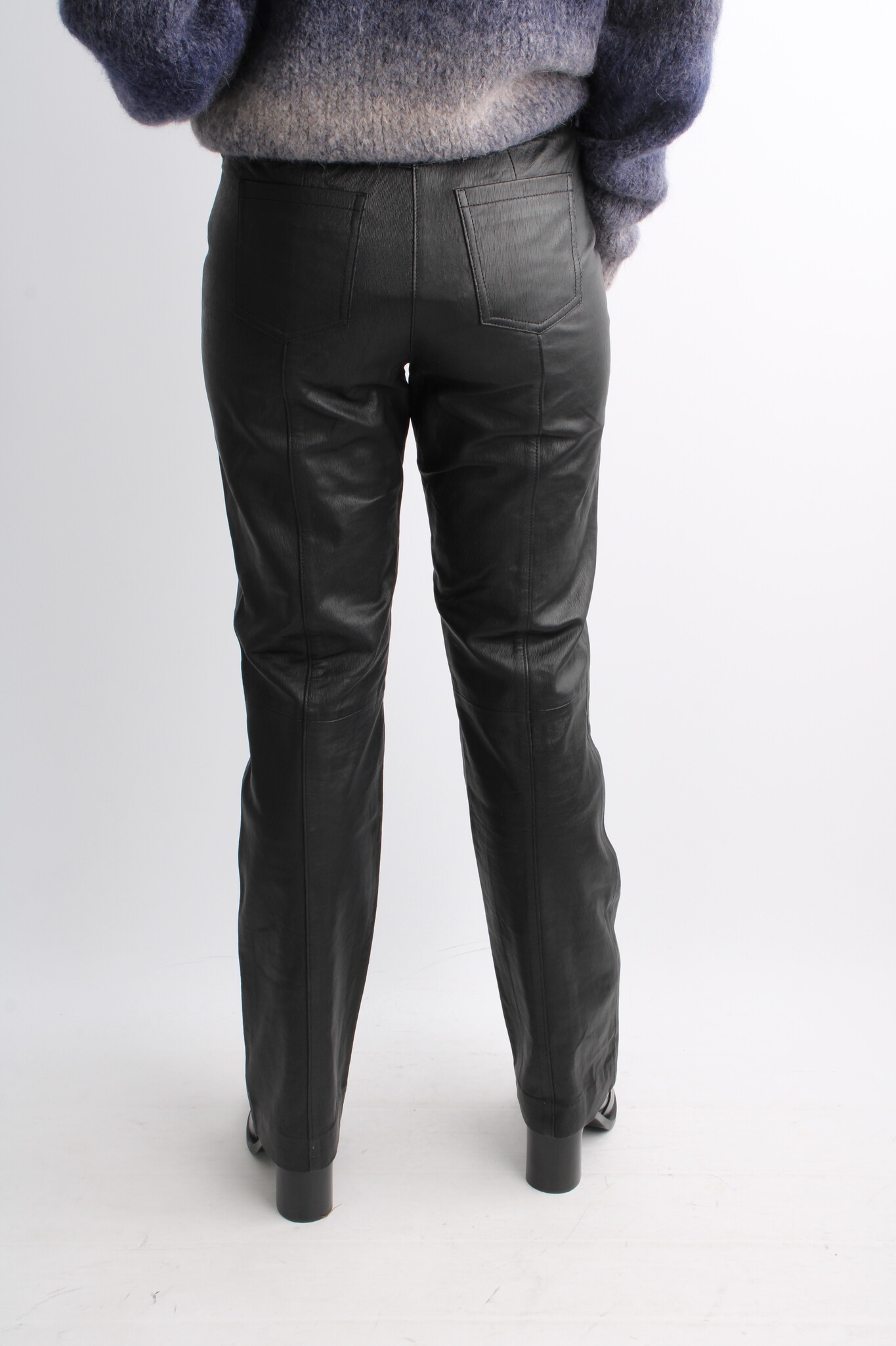 Remain Straight Leather Pants