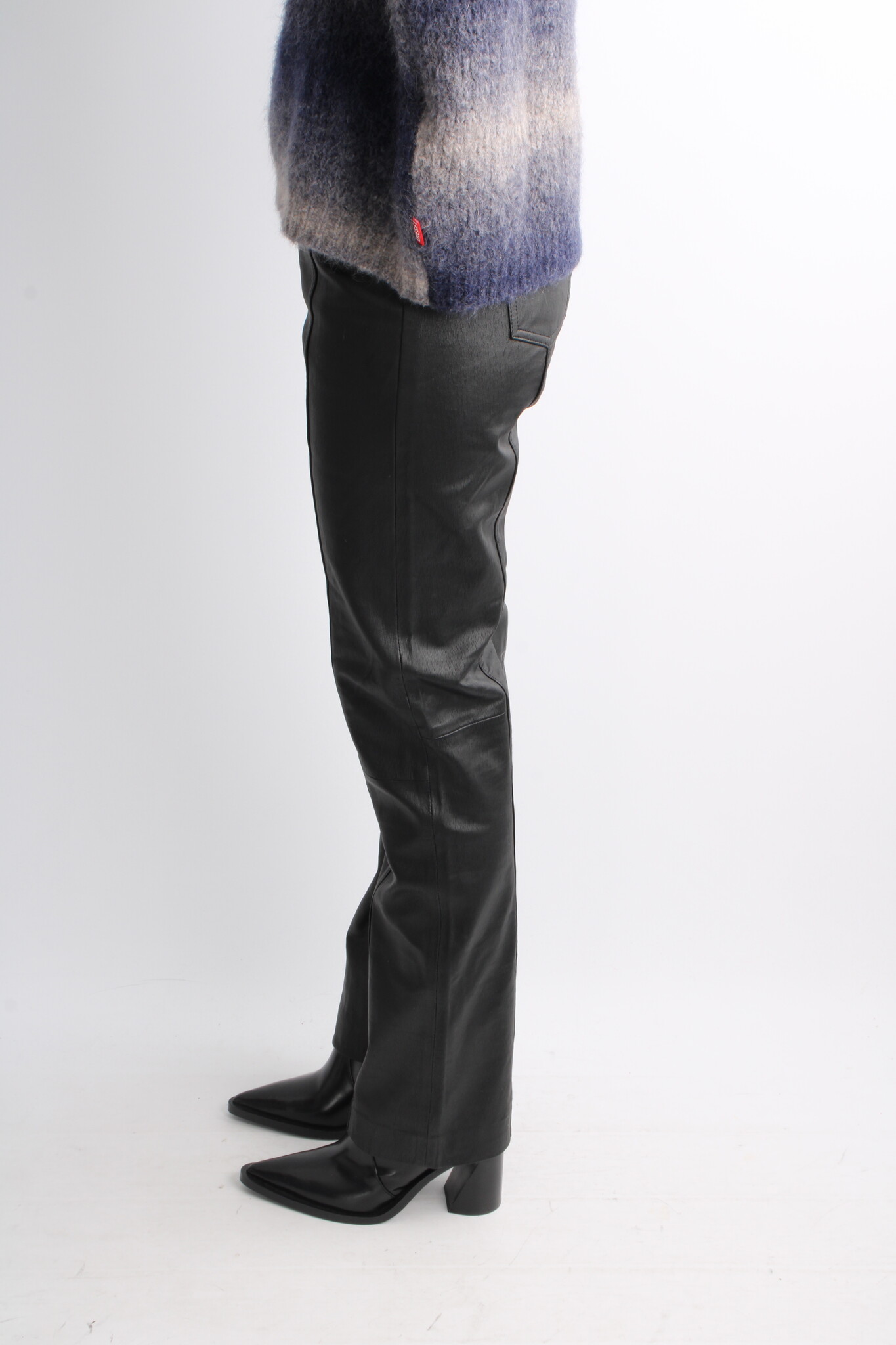 Remain Straight Leather Pants