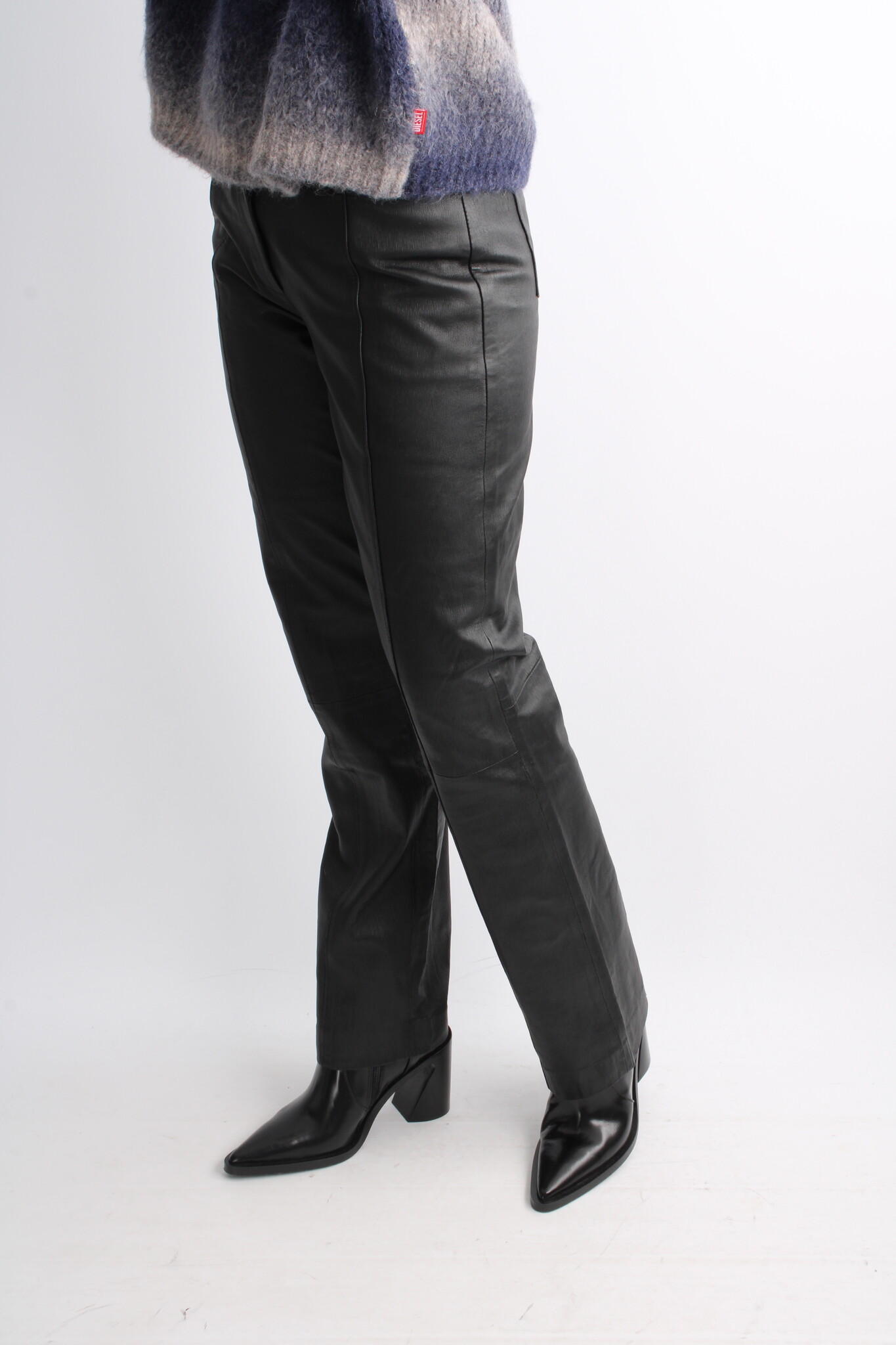 Remain Straight Leather Pants