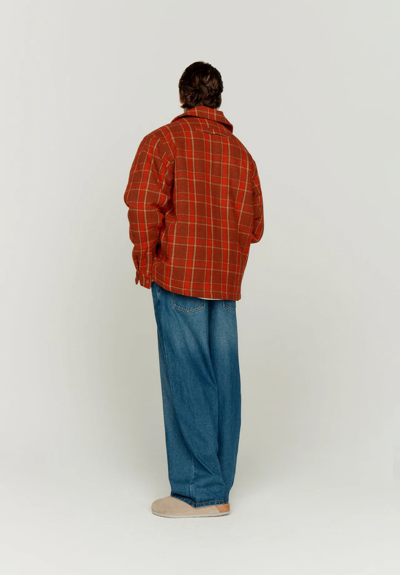 House of Sunny Overshirt With Quilted Lining