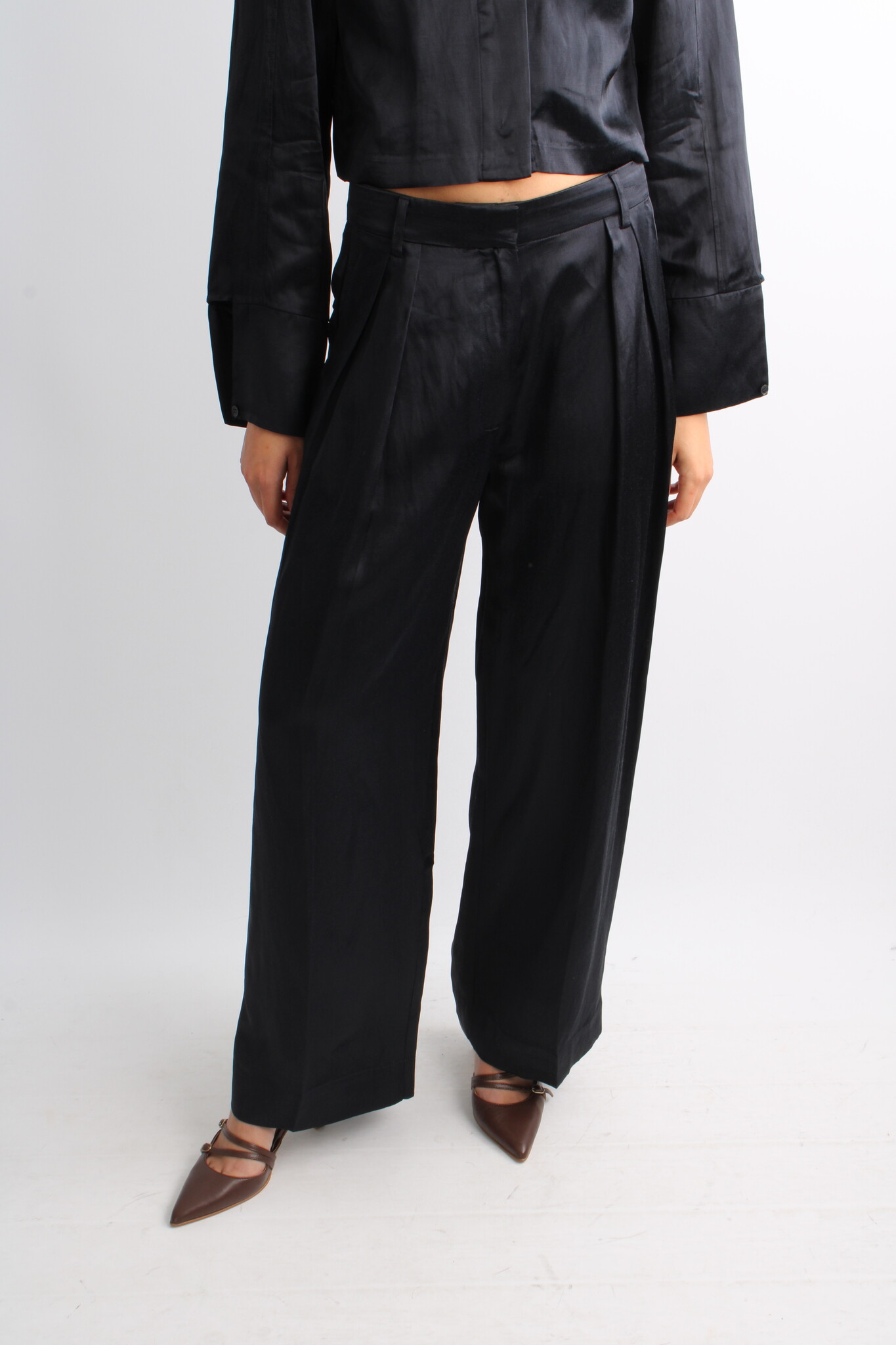 DAY Enzo High Shine Trousers