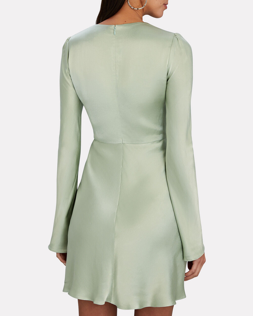 Shona Joy Felicity Tie Front Mini Dress