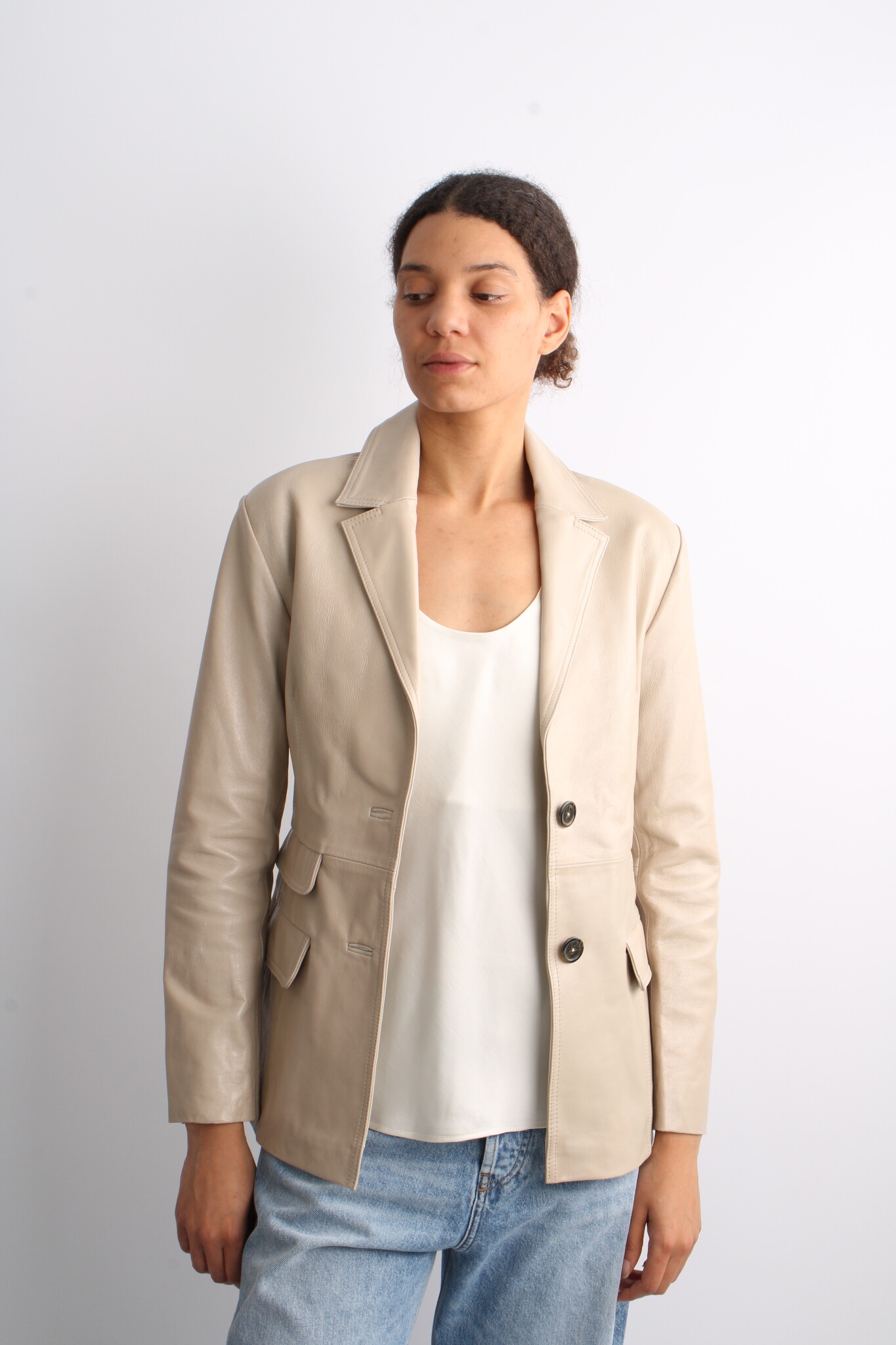 2ndday Gemini Shiny Leather Jacket