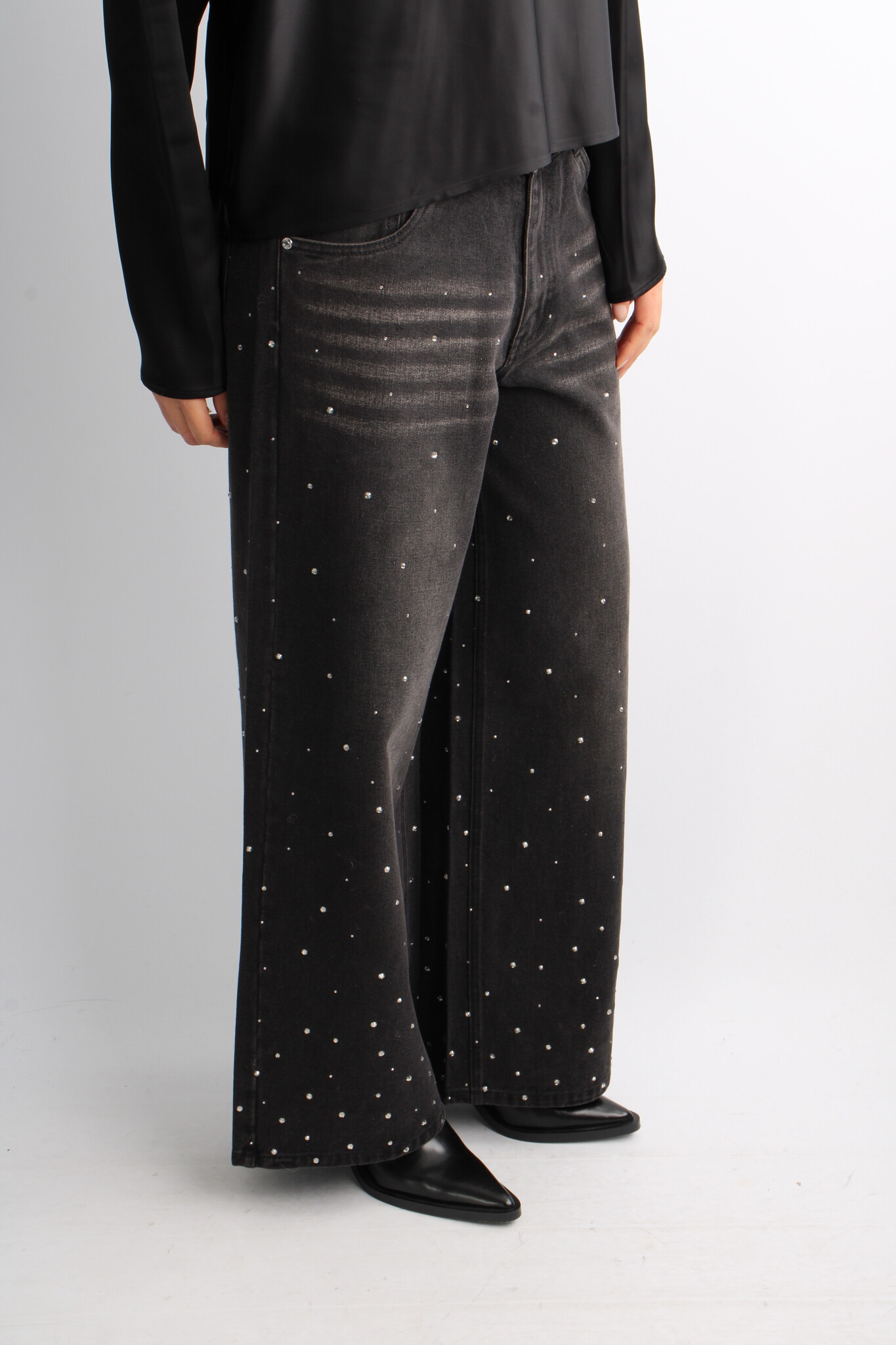 House of Sunny Crystallized Jeans