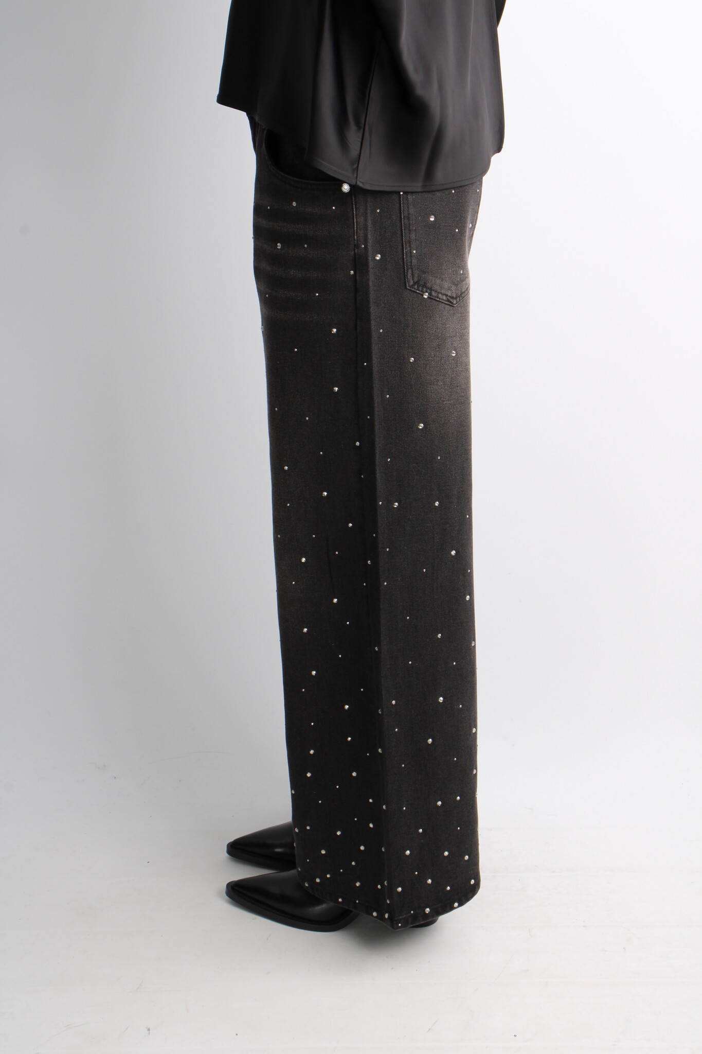 House of Sunny Crystallized Jeans